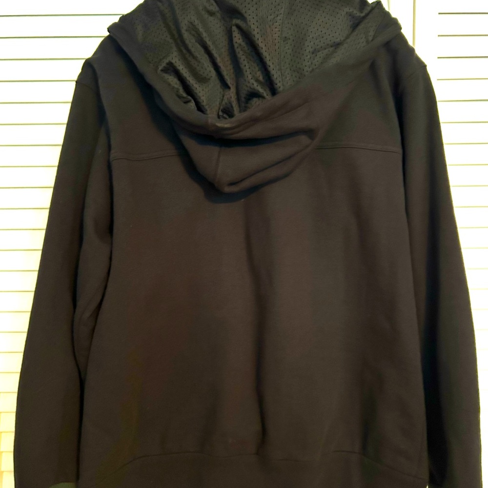 COTTON JERSEY HOODED JACKET. - Picture 2 of 12